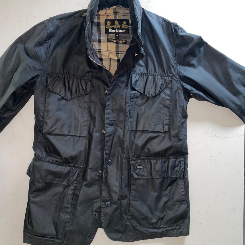 Vintage Barbour Sapper Tailored Wax Jacket